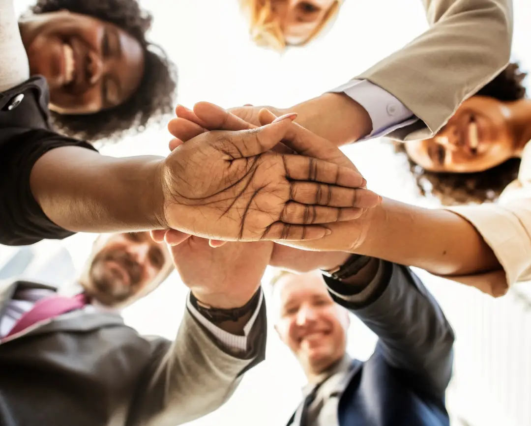 Successful and happy business team Successful and happy business team
